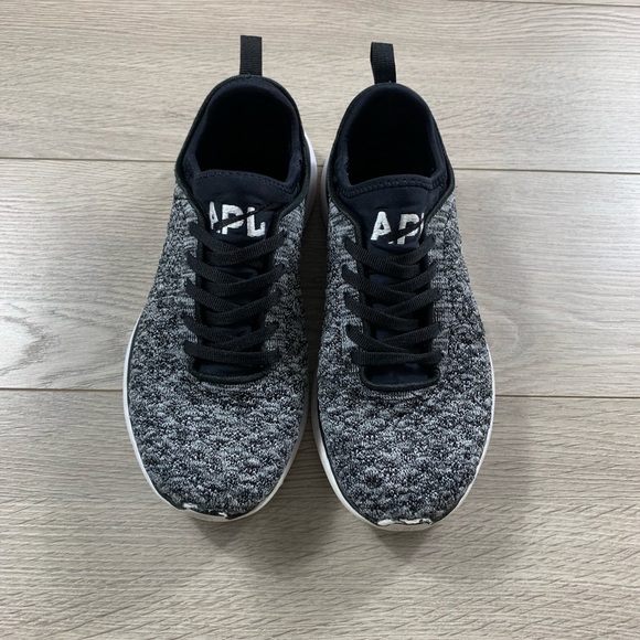 APL Women’s Techloom Phantom Black & White Sneakers - Picture 2 of 10